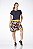 Saia Shorts Estampada Com Amarelo Mostarda UV+50 Epulari - Imagem 5
