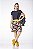 Saia Shorts Estampada Com Amarelo Mostarda UV+50 Epulari - Imagem 3