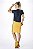 Saia Shorts Mostarda Moda Fitness Evangélica UV+50 Anti Celulite Epulari - Imagem 4