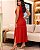 Vestido Longo Decote Canoa Linho - Imagem 2