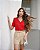 Blusa Decote V Com Renda No Decote e Punhos Doce Flor - Imagem 1