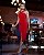 Vestido Midi Torção Lurex Donna Ritz - Imagem 2