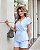 Blusa Transpassada Estilo Kimono Doce Flor - Imagem 2