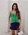 Short Com Pregas e Bolsos Doce Flor - Imagem 7