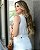 Blusa Cavada Com Abotoamento e Cinto Doce Flor - Imagem 13