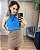 Regata Halter Drapeado Donna Ritz - Imagem 4