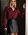 Saia Faca Em Couro Like Donna Ritz - Imagem 7
