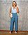Regata Linen Jabo Listrada Donna Ritz - Imagem 2
