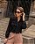 Blusa Crepe Gola Laço E Babados Milalai - Imagem 1