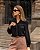 Blusa Crepe Gola Laço E Babados Milalai - Imagem 2