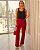 Regata Cropped Em Crepe Com Decote U Donna Ritz - Imagem 7