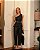 Top Alongado Franzido Couro Like Donna Ritz - Imagem 2