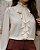 Camisa Com Jabots No Decote Alto Doce Flor - Imagem 8