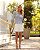 Blusa Viscose Listrado Donna Ritz - Imagem 3