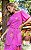 Vestido Midi Decote Canoa Manga Curta Ampla - Imagem 4