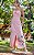 Vestido Midi Fenda Frontal Com Bordado - Imagem 5