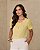 Blusa Com Pregas E Detalhes Punho Doce Flor - Imagem 5