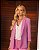 Blazer Boyfriend Alfaiataria Com Martingale Donna Ritz - Imagem 1