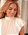 Blusa Gola Alta Com Jabots E Renda Doce Flor - Imagem 3