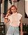 Blusa Gola Alta Com Jabots E Renda Doce Flor - Imagem 1