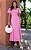 Vestido Midi Linho Manga Sino - Imagem 1
