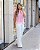 Blusa Cavada Gola Alta Com Jabots Frontal - Imagem 4