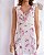 Vestido Midi Floral Com Jabots Doce Flor - Imagem 7