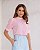 Blusa Gola Alta Com Entremeios e Renda Doce Flor - Imagem 1