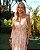 Vestido Longo Crepe Floral Elástico Na Cintura Donna Ritz - Imagem 2