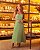 Vestido Midi Linho Com Recortes Donna Ritz - Imagem 1