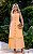 Vestido Midi Em Tricoline Com Botões - Imagem 1