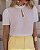 Blusa Em Crepe Gota Detalhes Renda Milalai - Imagem 7