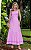 Vestido Midi Em Alfaiataria Decote Quadrado - Imagem 1