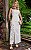 Vestido Midi Em Linho Bordado Com Fenda Frontal - Imagem 6