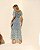 Vestido Midi Tule Transpasse Com Mangas Curtas - Imagem 3
