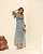 Vestido Midi Tule Transpasse Com Mangas Curtas - Imagem 5