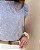 Blusa Em Chiffon Bordado Com Babados Na Manga Doce Flor - Imagem 8
