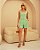 Colete Cropped Twill Botões Donna Ritz - Imagem 3