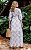 Vestido Em Chiffon Estampa Floral Decote V - Imagem 3