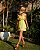 Vestido Curto Com Jabots Donna Ritz - Imagem 2