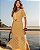 Vestido Midi Mangas Curtas Em Renda - Imagem 1