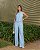 Conjunto Em Crepe Regata e Calça Com Listras - Imagem 12