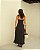 Vestido Longo Poá Com Fenda Donna Ritz - Imagem 3
