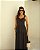 Vestido Longo Poá Com Fenda Donna Ritz - Imagem 2