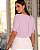 Blusa Com Pregas E Abertura Decote Doce Flor - Imagem 6