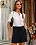 Blusa Com Pregas E Abertura Decote Doce Flor - Imagem 11