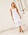 Vestido Midi De Laise Com Barrado Doce Flor - Imagem 3