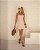 Saia Mini Em Linho Com Pala Donna Ritz - Imagem 6
