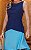 Vestido Curto Viscose Bicolor - Imagem 6