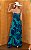 Vestido Midi Viscose Decote Reto Estampado - Imagem 4